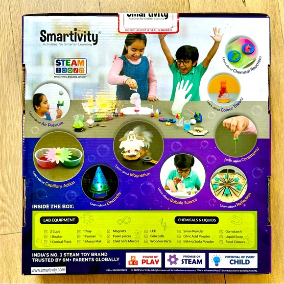 Magic of Science DIY STEAM Activity Kit - New in Box - Ages 4-8 - Picture 2 of 10
